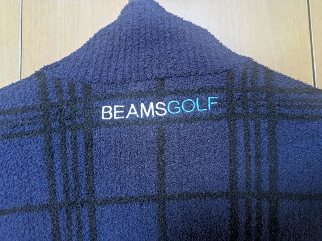 【年末セール】BEAMSGOLF ネイビー フリースジャケット