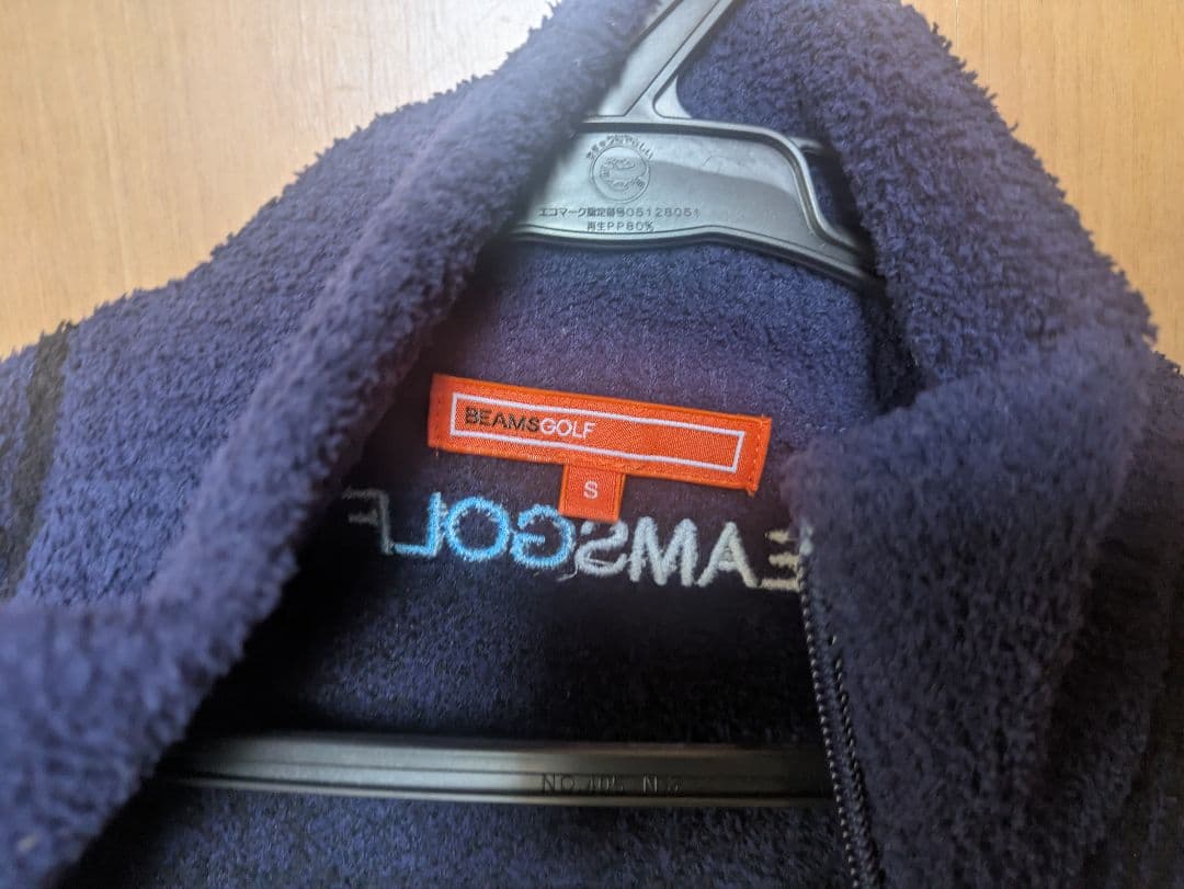 【年末セール】BEAMSGOLF ネイビー フリースジャケット