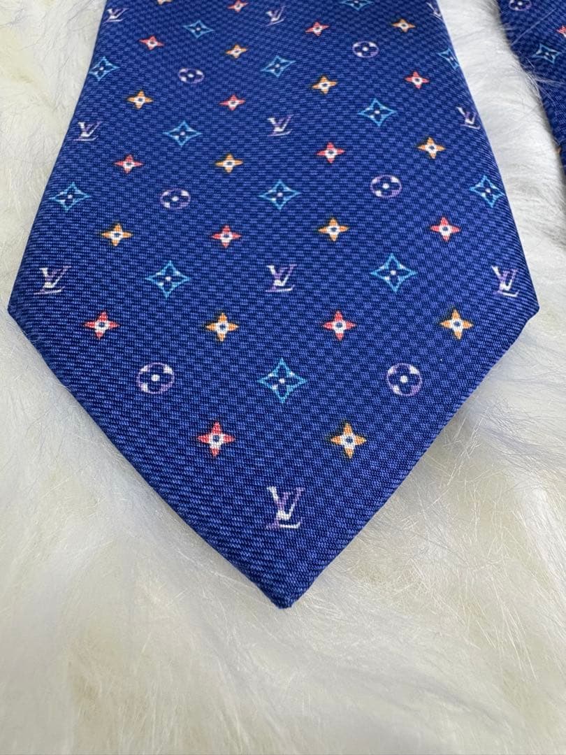 【限定価格】LOUIS VUITTON ルイヴィトン ネクタイ モノグラム 8c