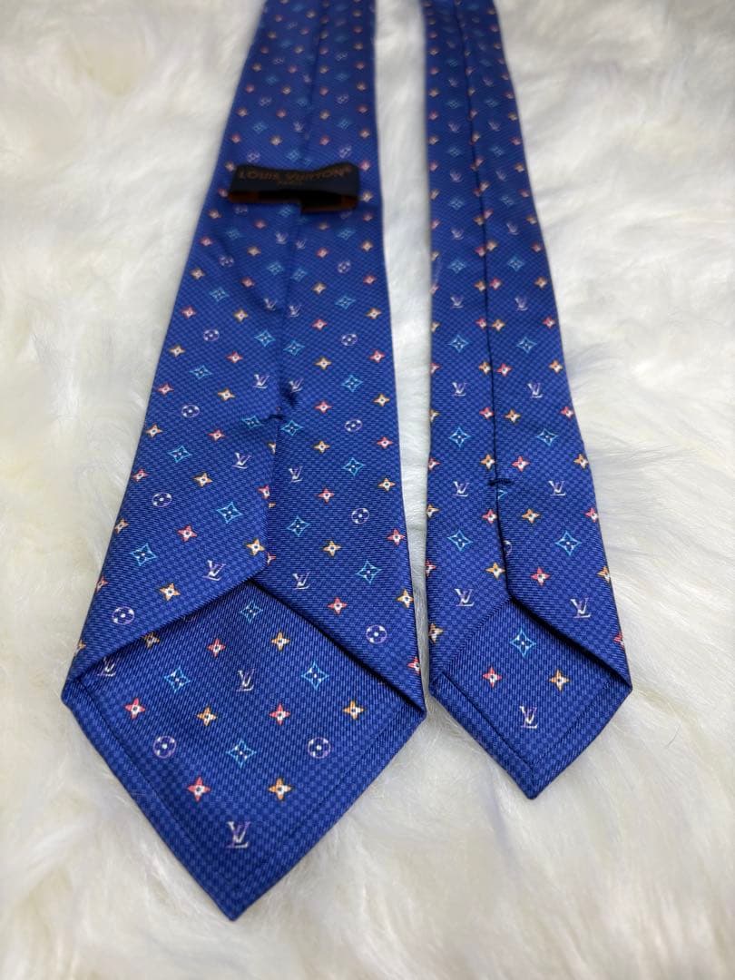 【限定価格】LOUIS VUITTON ルイヴィトン ネクタイ モノグラム 8c