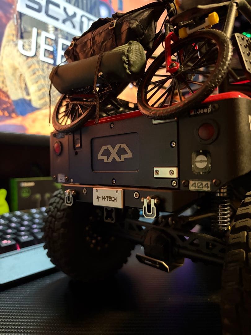 働き者の遊び人  axial SCX10 III Jeep CJ-7