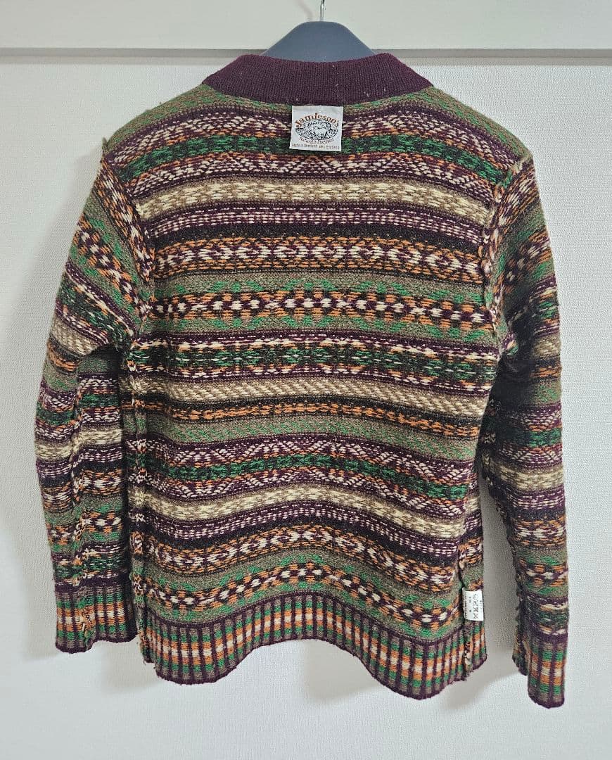ネペンテス別注 JAMIESON'S ジャミーソンズ フェアアイル カーディガン