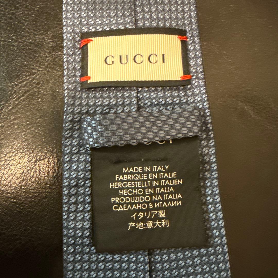 GUCCI BEE ビー ウェブ ハチ ストライプ ネクタイ