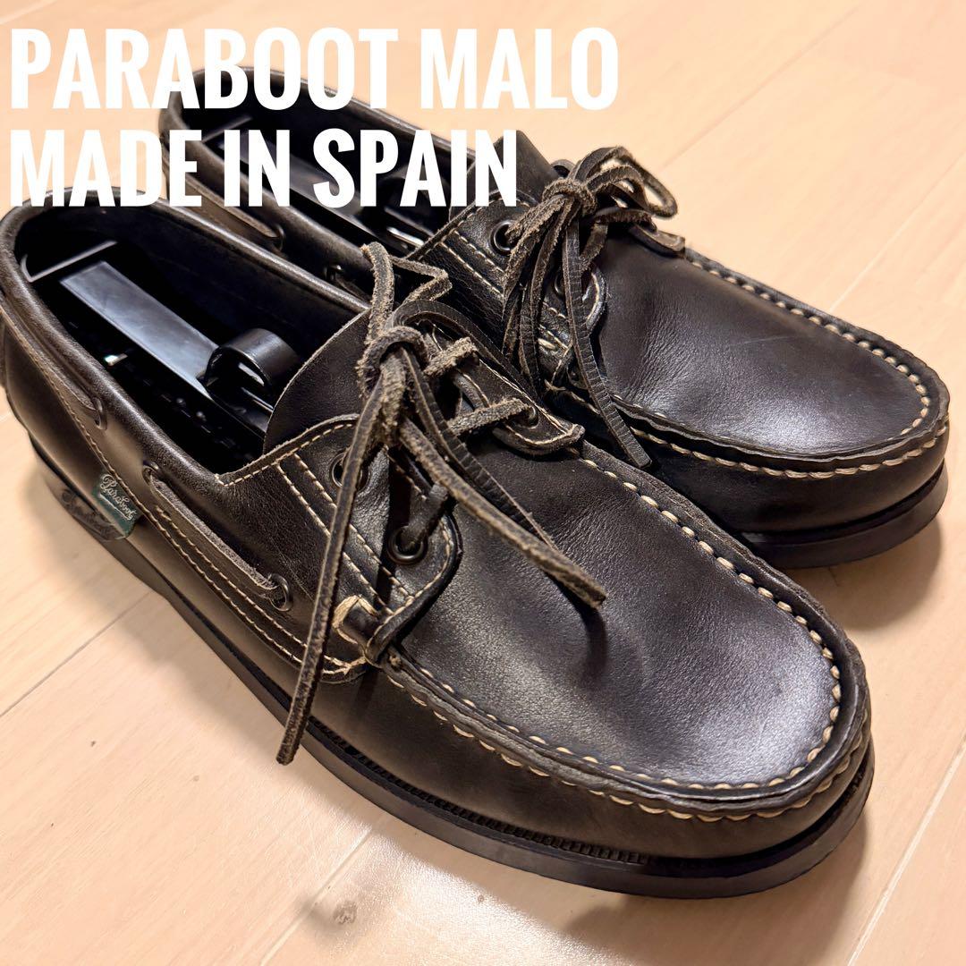 Paraboot malo black 6.5パラブーツマロ