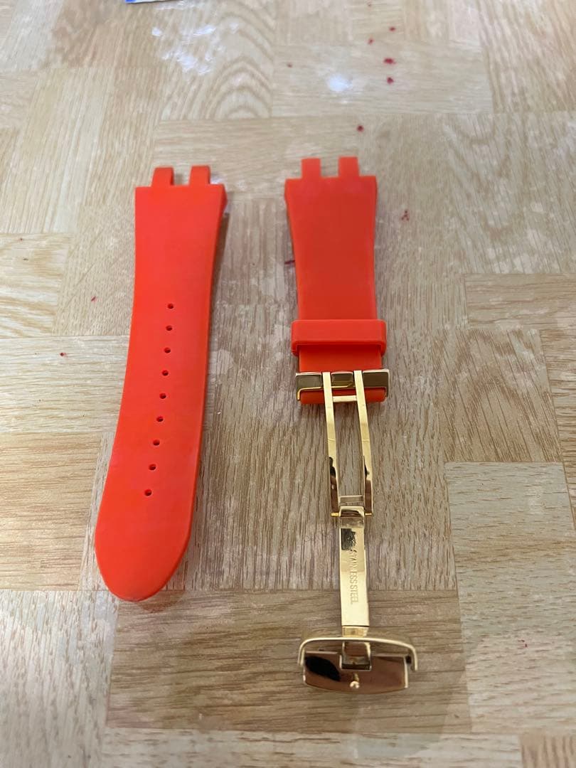 Joe Rodeo Watch 26 mmゴムバンドゴールド色バックル