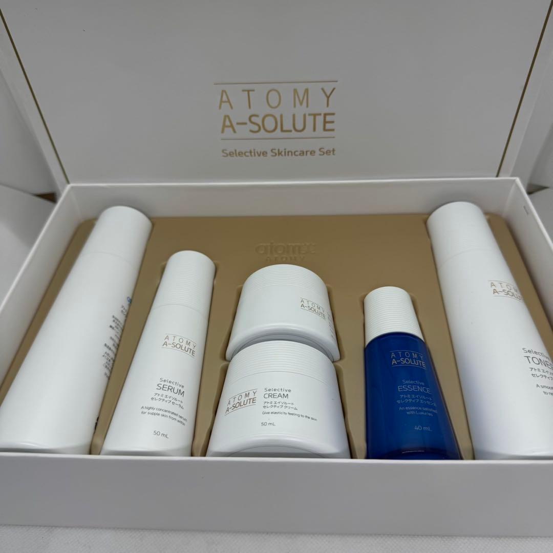ATOMY A-SOLUTE プレミアムエイジングケアシリーズ　スキンケアセット