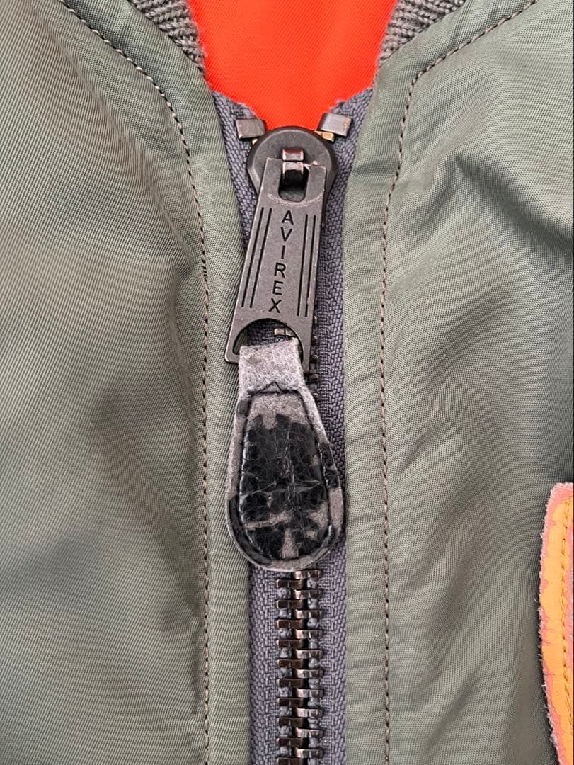 ゆ*き様 AVIREX アビレックスMAー1 フライングタイガーオリーブグリーン