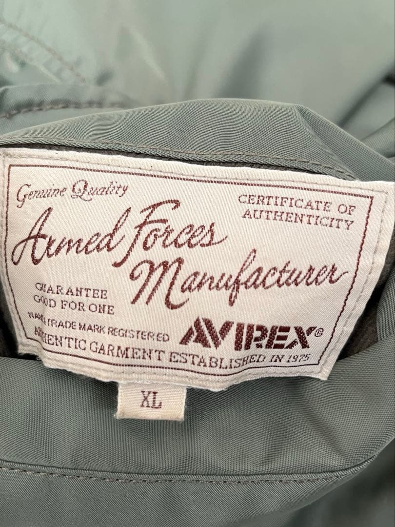 ゆ*き様 AVIREX アビレックスMAー1 フライングタイガーオリーブグリーン