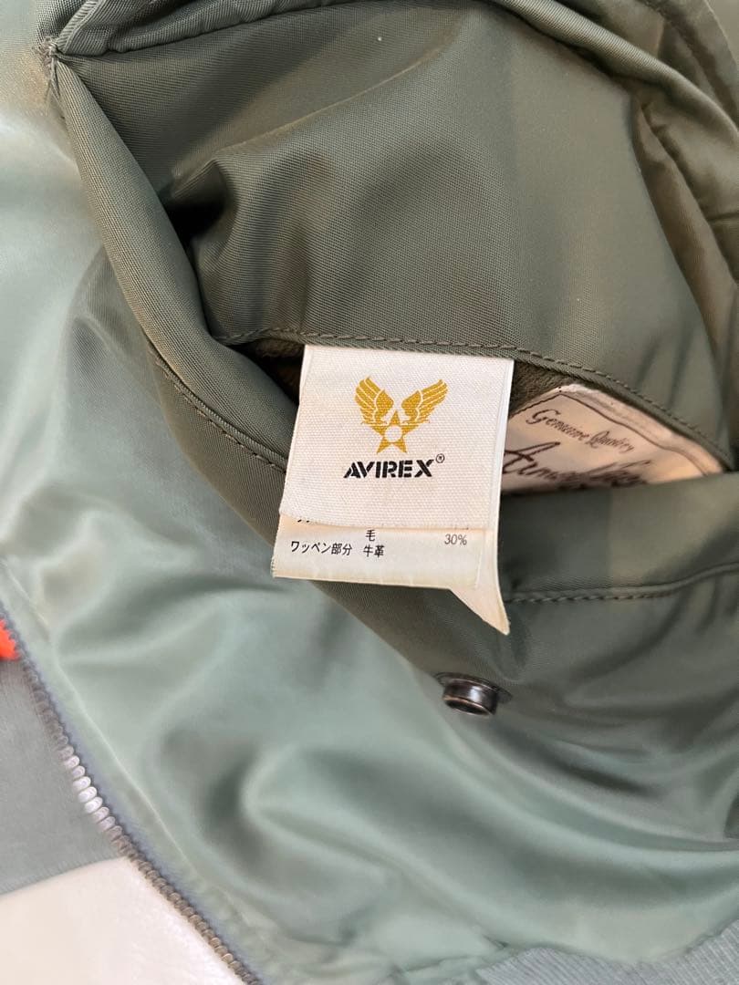 ゆ*き様 AVIREX アビレックスMAー1 フライングタイガーオリーブグリーン