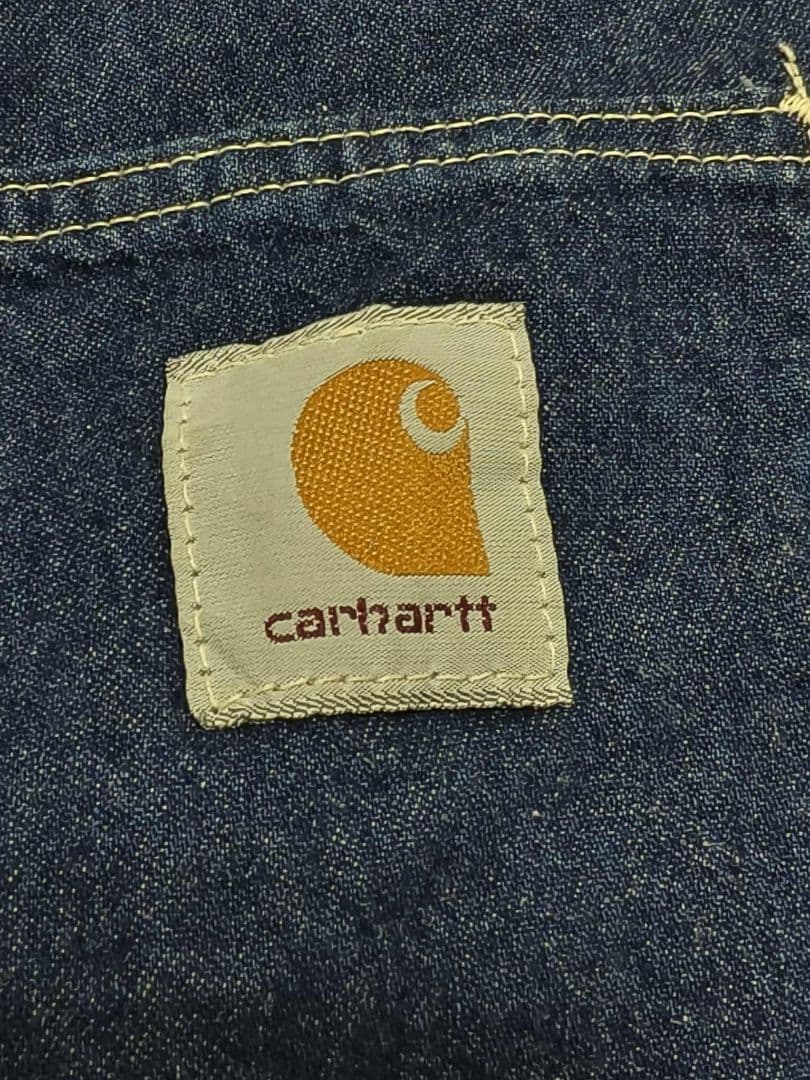90s Carhartt ネイビー デニムジャケット