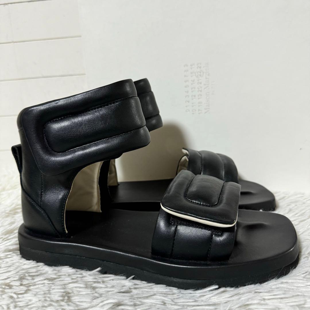新品未使用✨メゾンマルジェラ　S37WP0065 レザーサンダル　ブラック