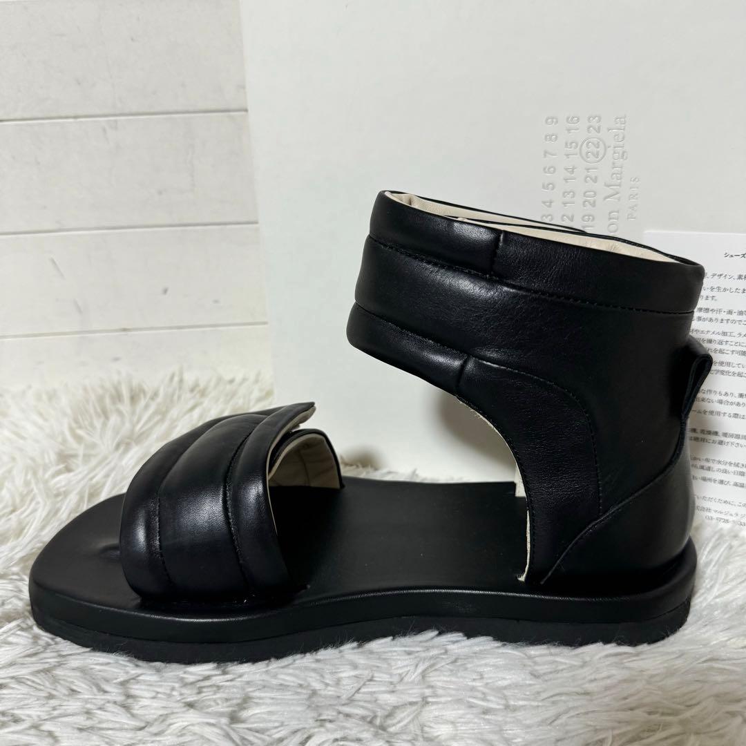 新品未使用✨メゾンマルジェラ　S37WP0065 レザーサンダル　ブラック