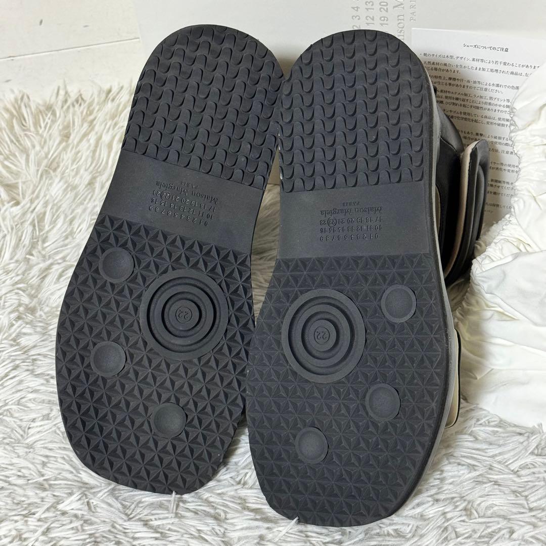 新品未使用✨メゾンマルジェラ　S37WP0065 レザーサンダル　ブラック