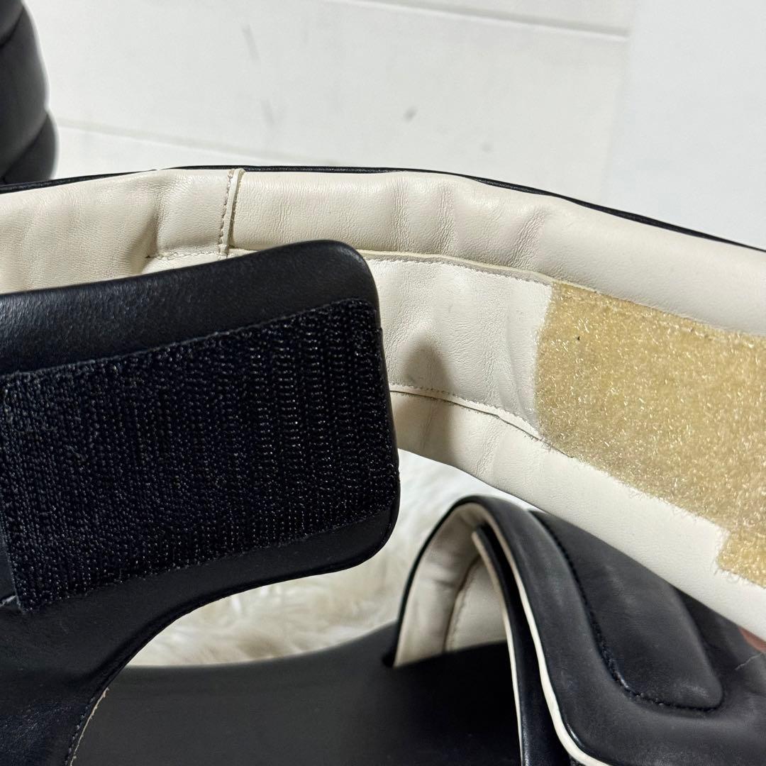 新品未使用✨メゾンマルジェラ　S37WP0065 レザーサンダル　ブラック