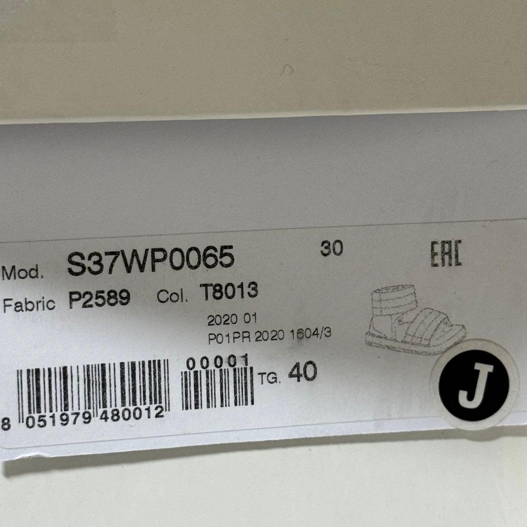 新品未使用✨メゾンマルジェラ　S37WP0065 レザーサンダル　ブラック