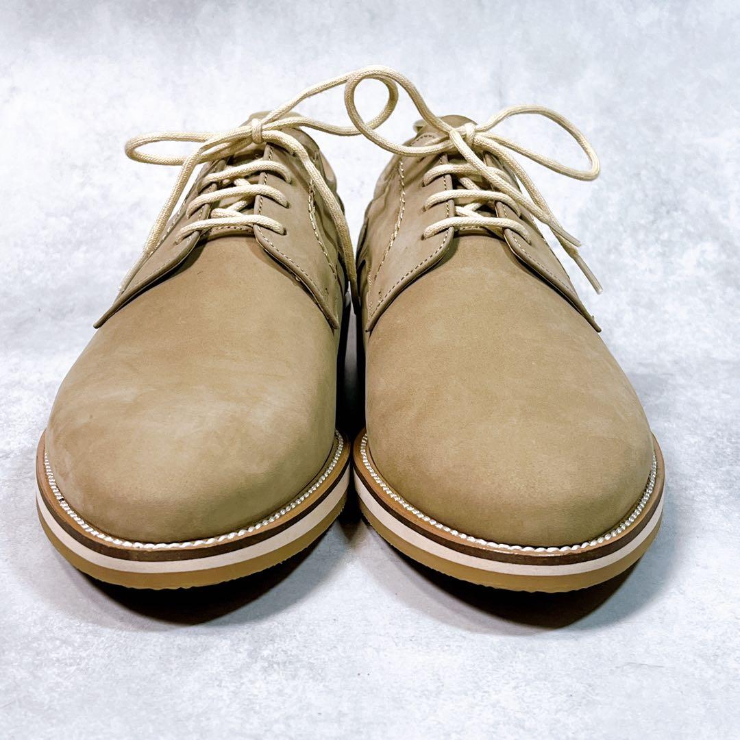 ☆未使用級☆【大塚製靴】レザーシューズ (24.5) ヌバック　本革　外羽根