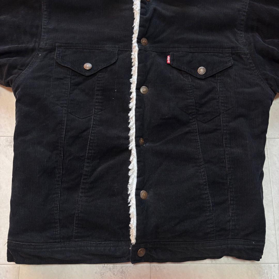 【Vintage】リーバイス ブラック コーズボアジャケット USA製 40