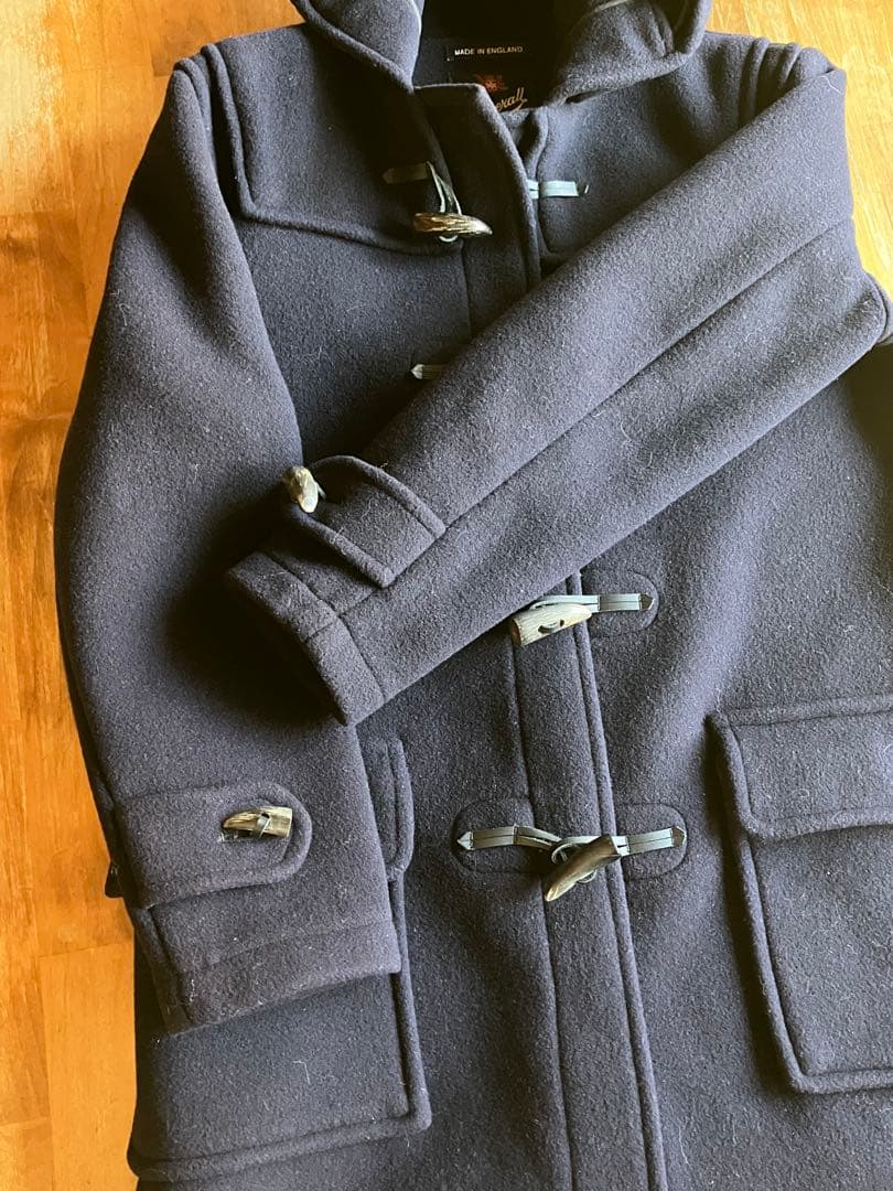 GLOVERALL ダッフルコート +BEAMS M ネイビー