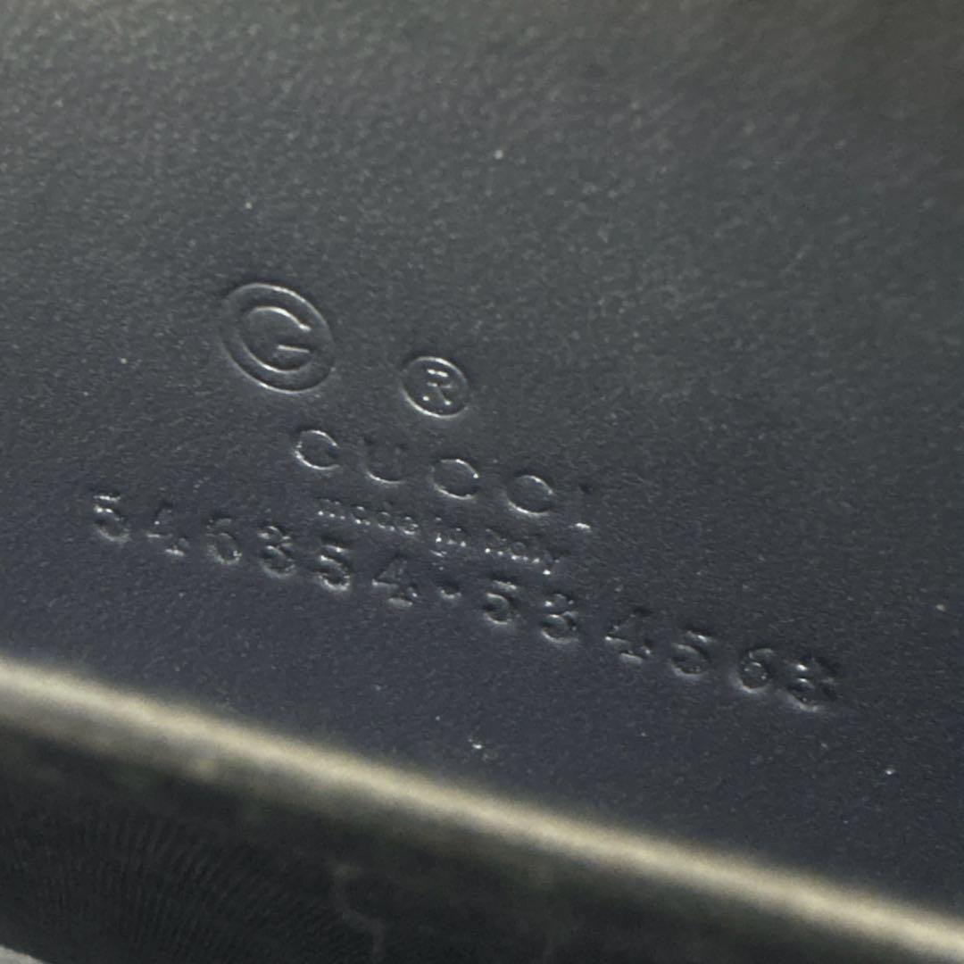 【極美品✨希少廃盤】グッチ ブルームス　GGスプリーム コンパクトウォレット