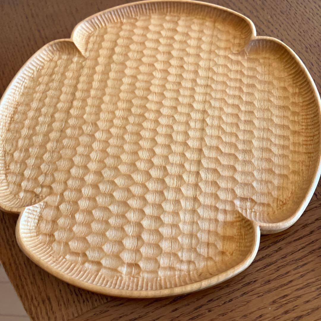 木工房玄　高塚和則　桜　ウォールナット　トレー2枚セット