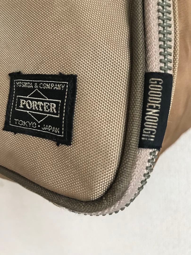 GOODENOUGH PORTER 90s 藤原ヒロシ 初期グッドイナフ バッグ