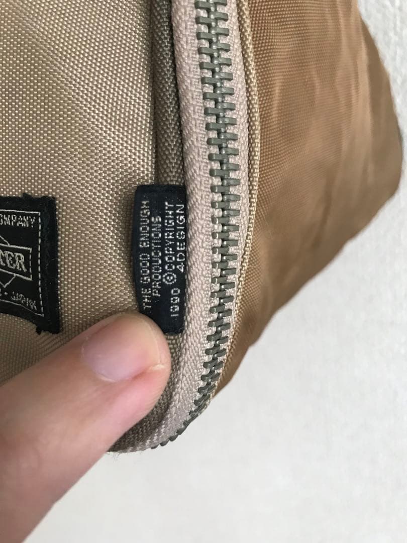 GOODENOUGH PORTER 90s 藤原ヒロシ 初期グッドイナフ バッグ