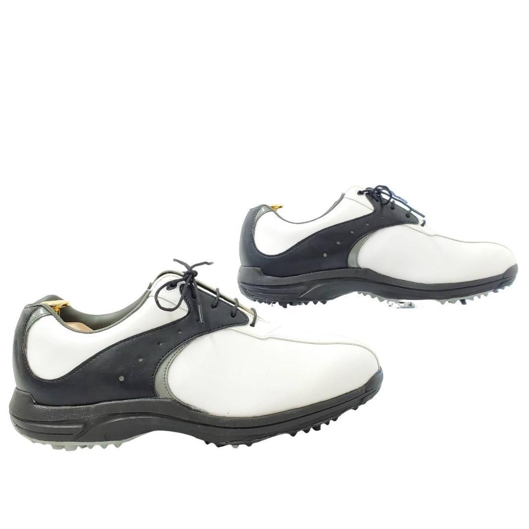 新品　フットジョイ　27cm グリーンジョイ　ゴルフシューズ　ホワイト系