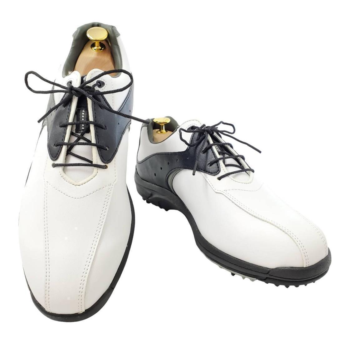 新品　フットジョイ　27cm グリーンジョイ　ゴルフシューズ　ホワイト系