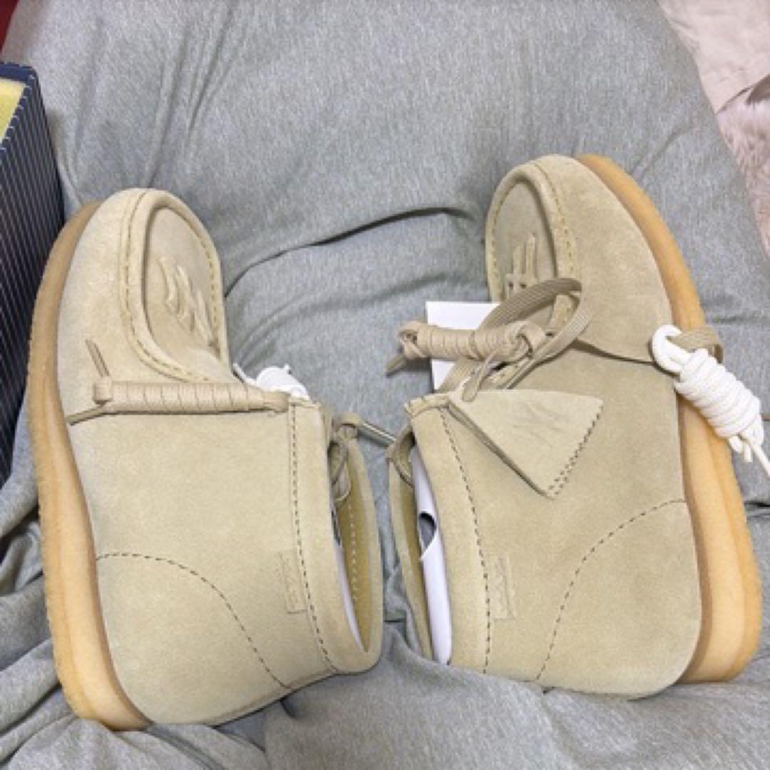 KITH × NY × Clarks Wallabee Hi Maple