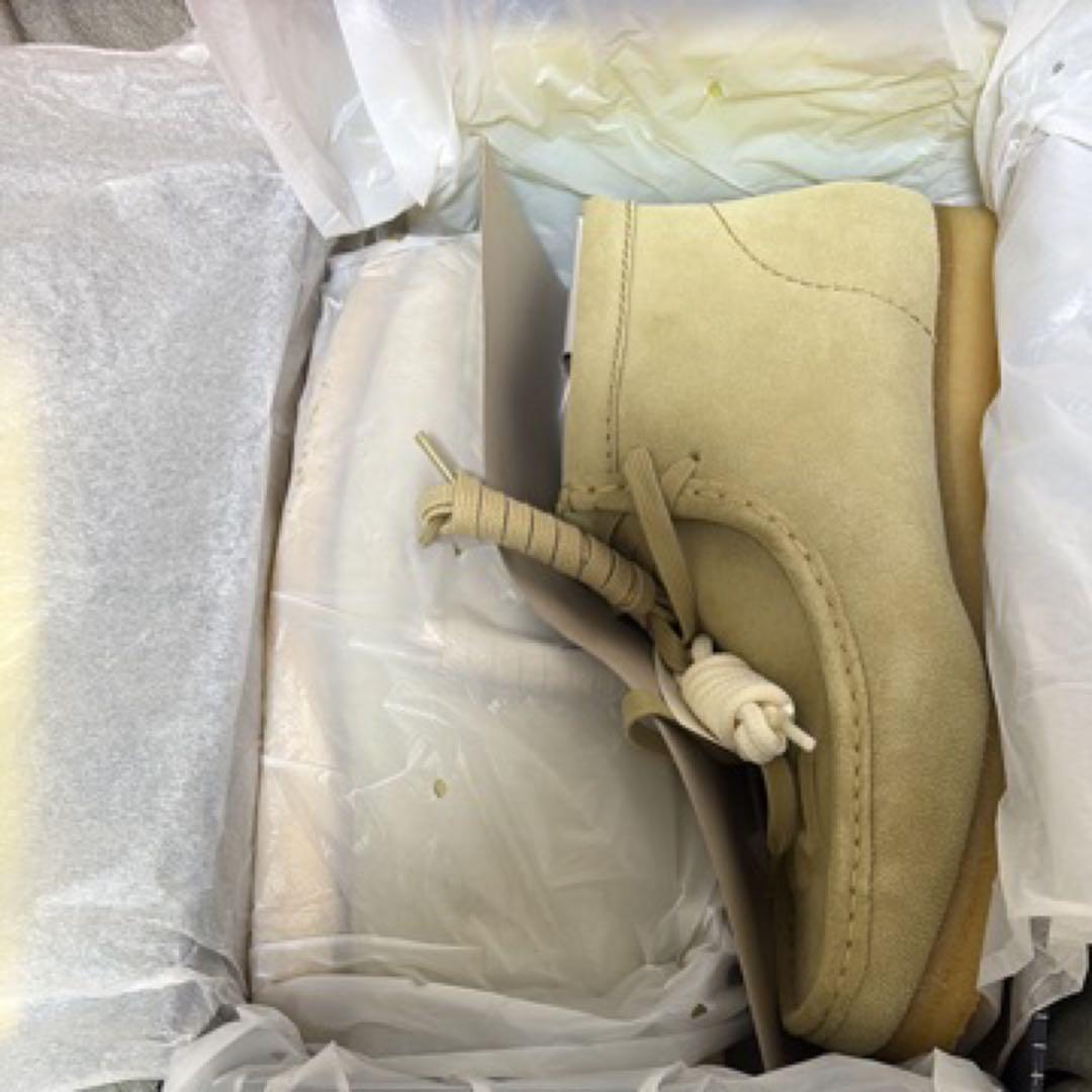 KITH × NY × Clarks Wallabee Hi Maple