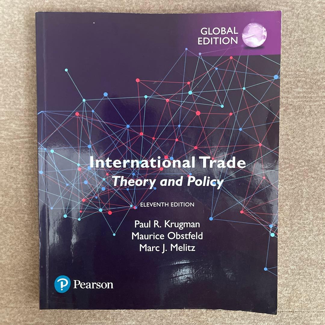 洋書 International Trade Theory and Policy