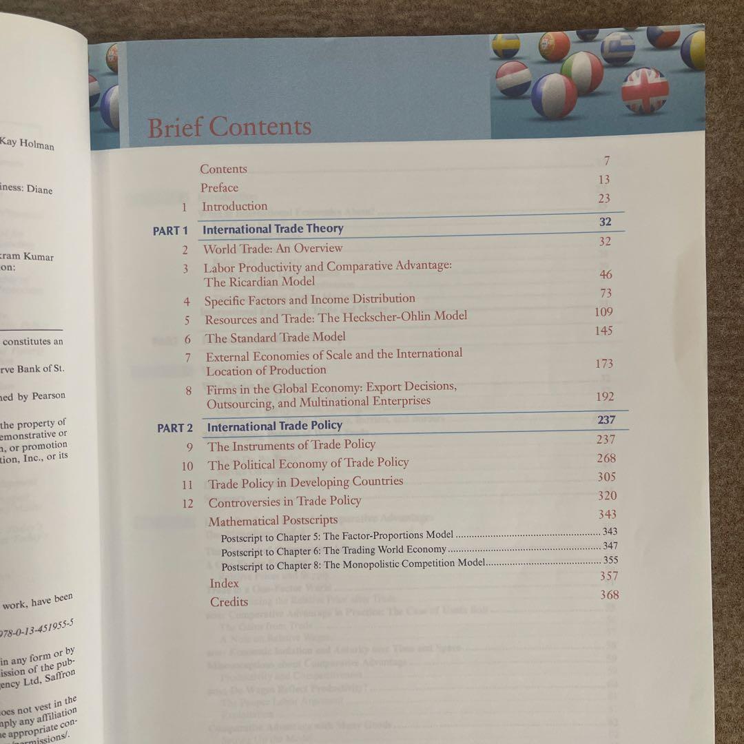 洋書 International Trade Theory and Policy