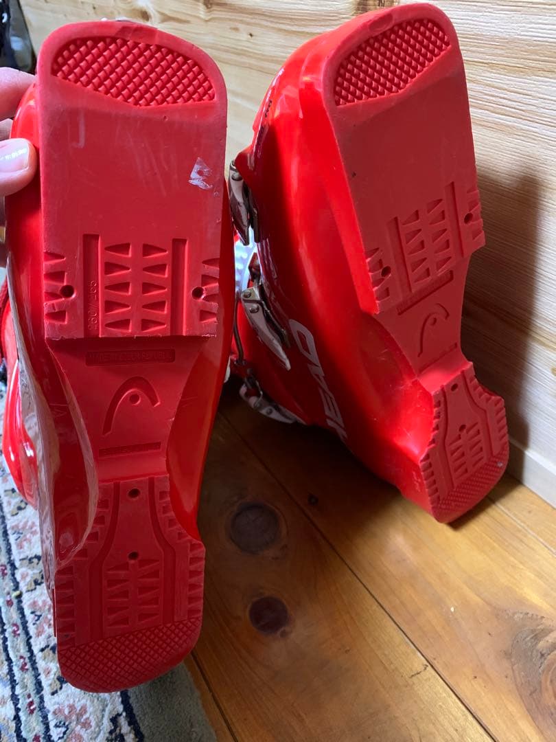 HEAD スキーブーツ レッド