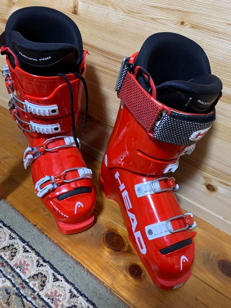 HEAD スキーブーツ レッド