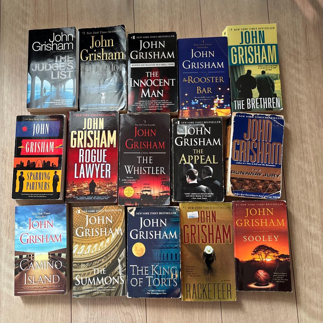 john grisham ジョン・グリシャム　洋書　まとめ売り