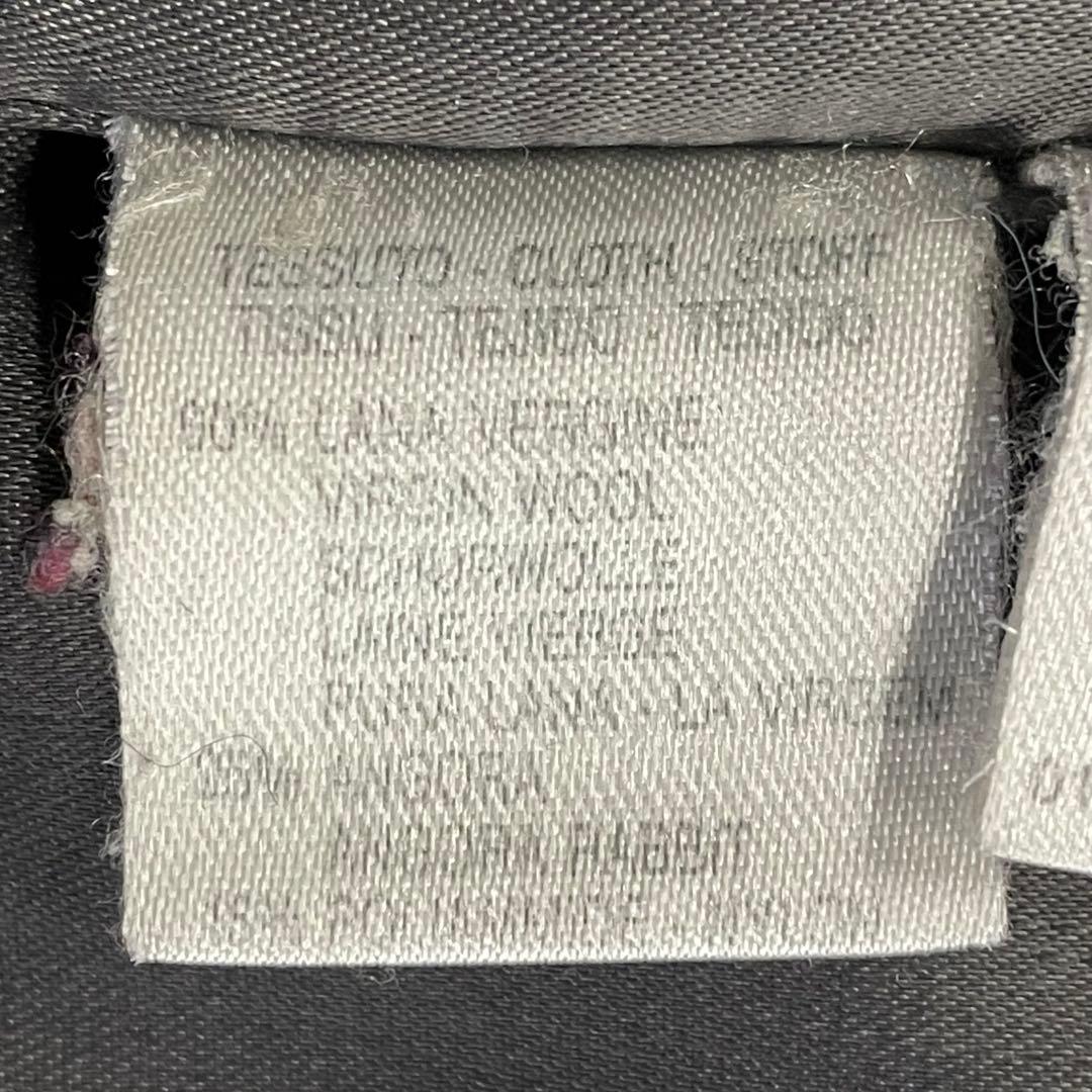 伊製 マックス&コー アンゴラ混 チェスターコート Aライン ダブル ベルト付