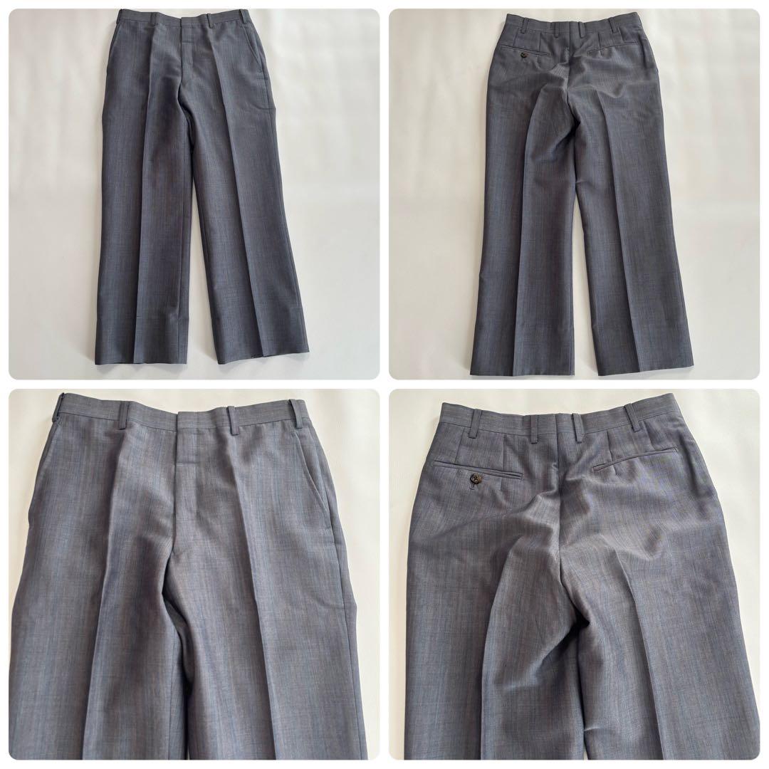 バーバリー[カシミヤ モヘア混]スーツ セットアップ Sサイズ ストライプ