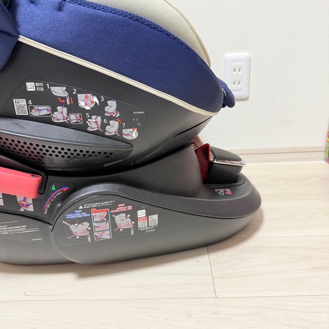 美品✨エールべべ クルット5s グランス 高級 上級モデル ネイビー 新生児対応