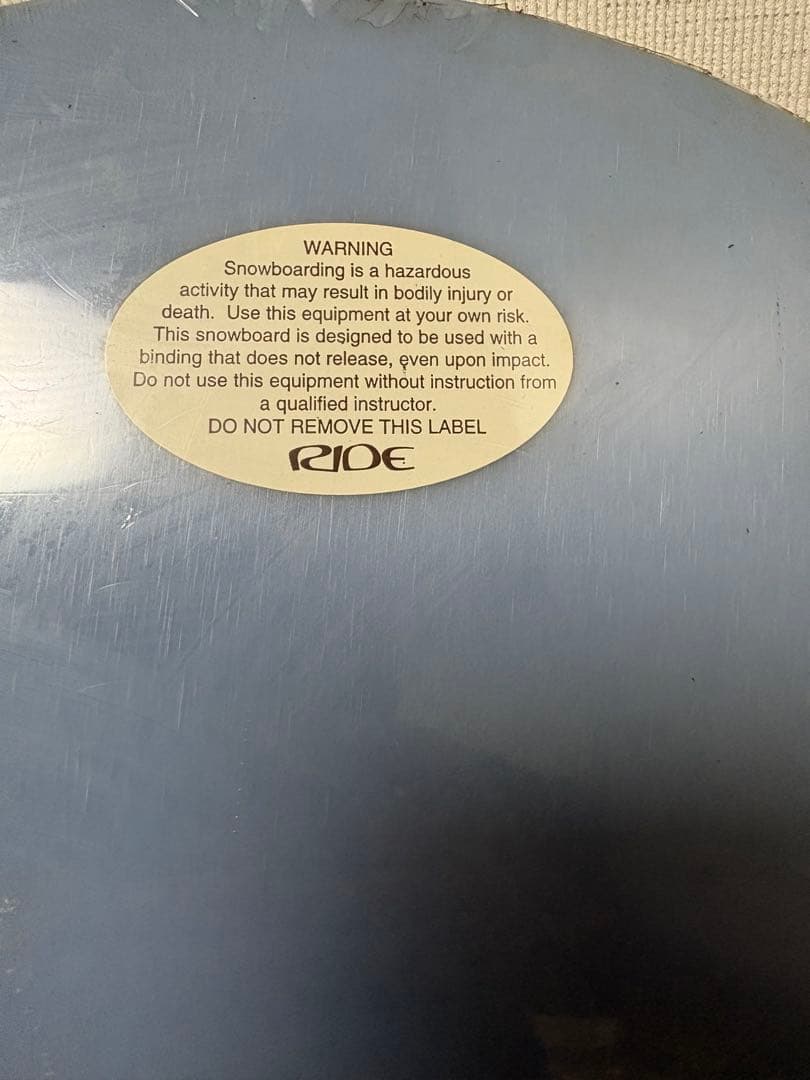 【未使用・シュリンク未開封】RIDE スノーボード板149cm