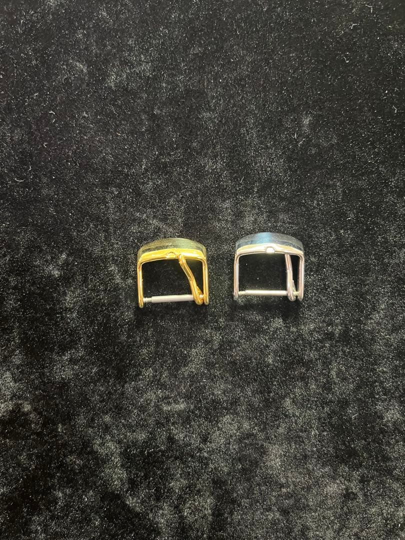 オメガ　カーフストラップ　ブルー