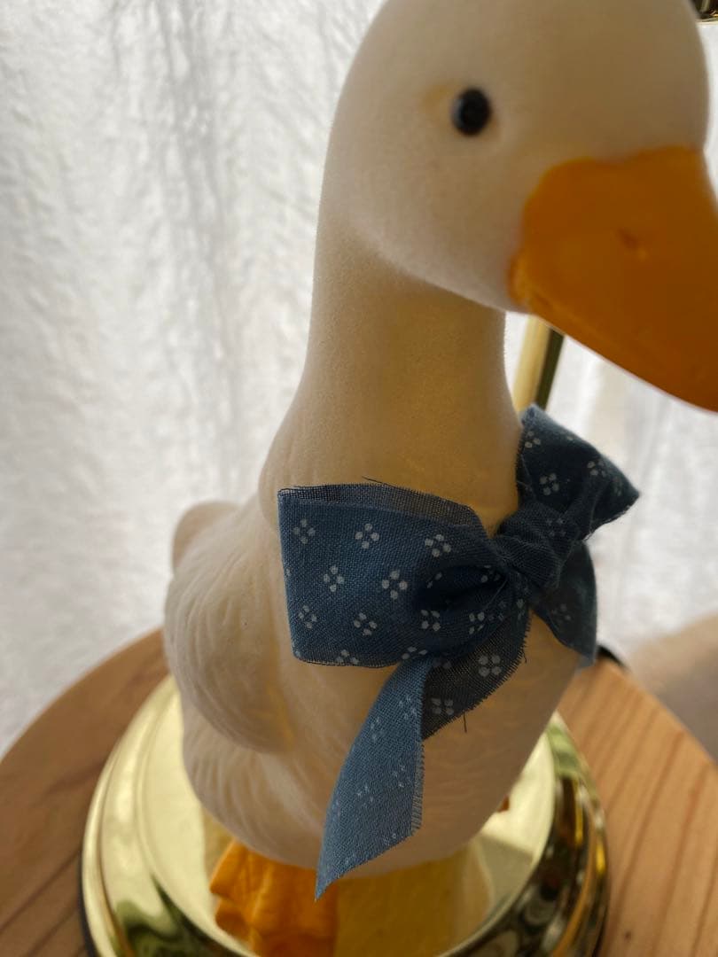 アンティーク　レトロライト　スタンド　デスクライト　アヒルランプ　アヒル