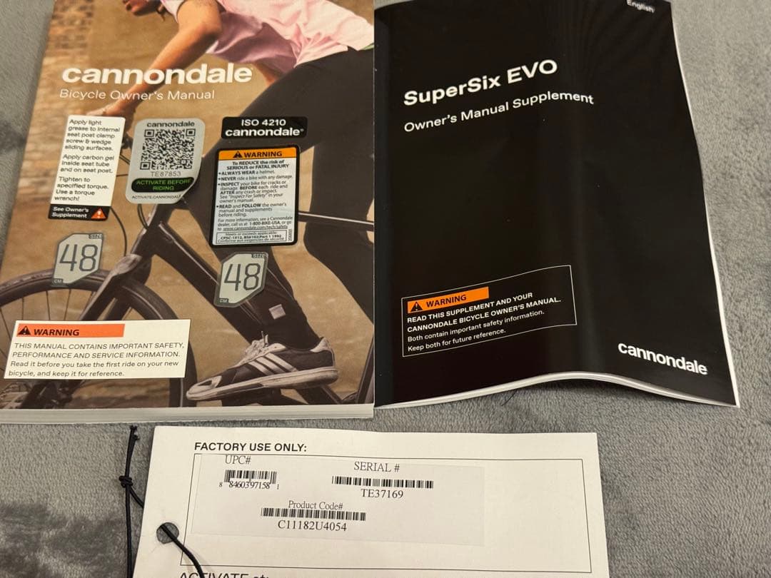 Cannondale Supersix Evo LAB71 サイズ48