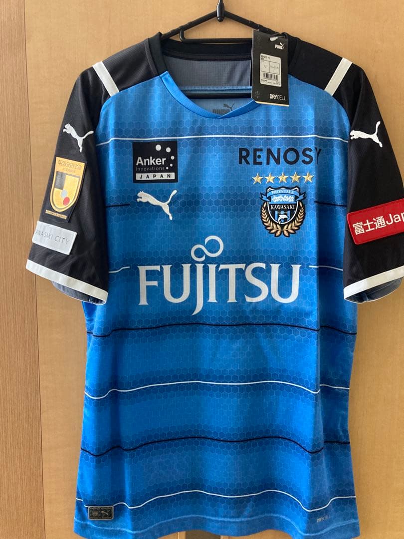 川崎フロンターレ 2021 1stユニ　優勝記念マーキング