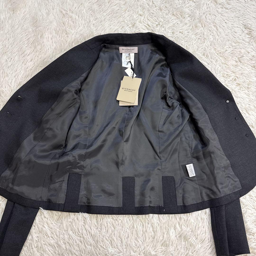 【未使用】 GIVENCHY ジバンシー セットアップスーツ ダークグレー 40