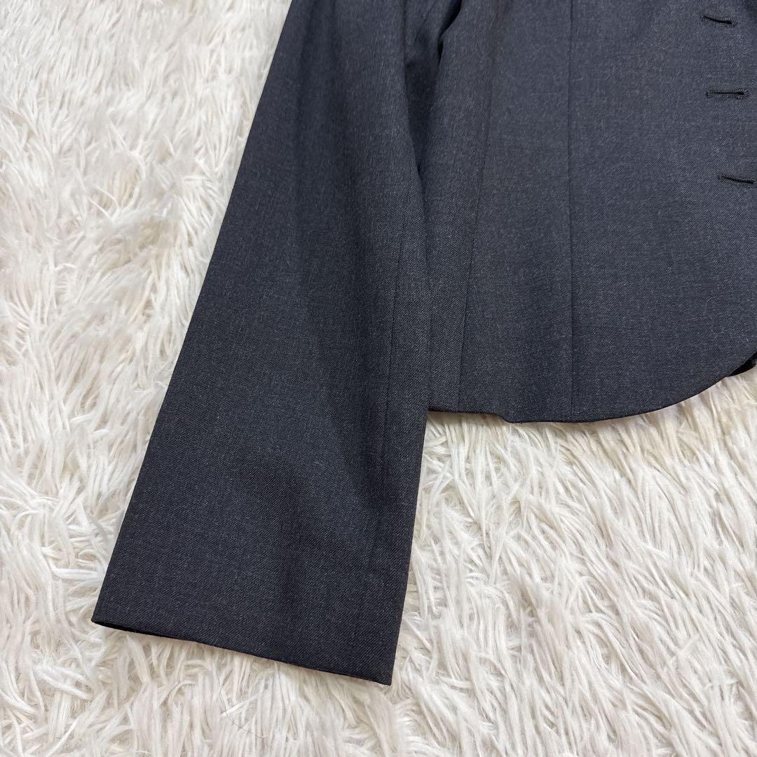 【未使用】 GIVENCHY ジバンシー セットアップスーツ ダークグレー 40