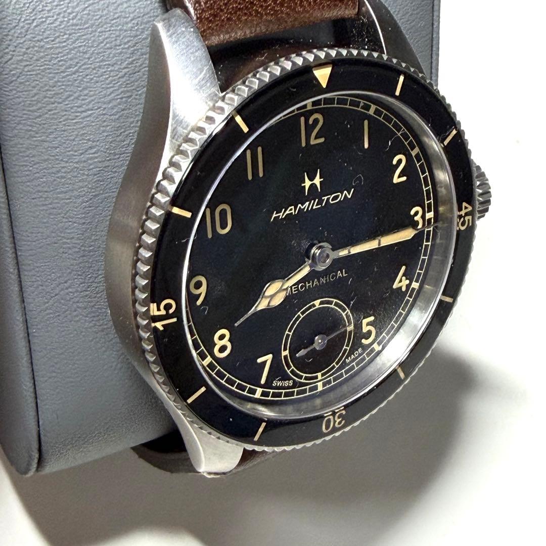 稼働★ハミルトン カーキ アビエーション パイロット パイオニア メカニカル
