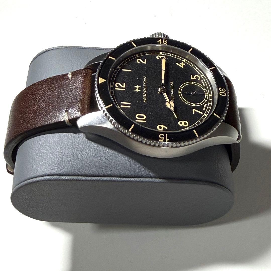稼働★ハミルトン カーキ アビエーション パイロット パイオニア メカニカル