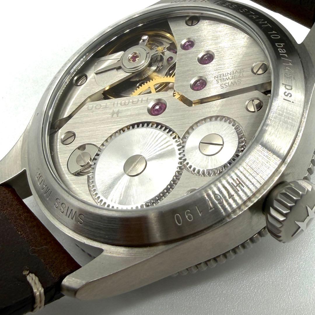 稼働★ハミルトン カーキ アビエーション パイロット パイオニア メカニカル