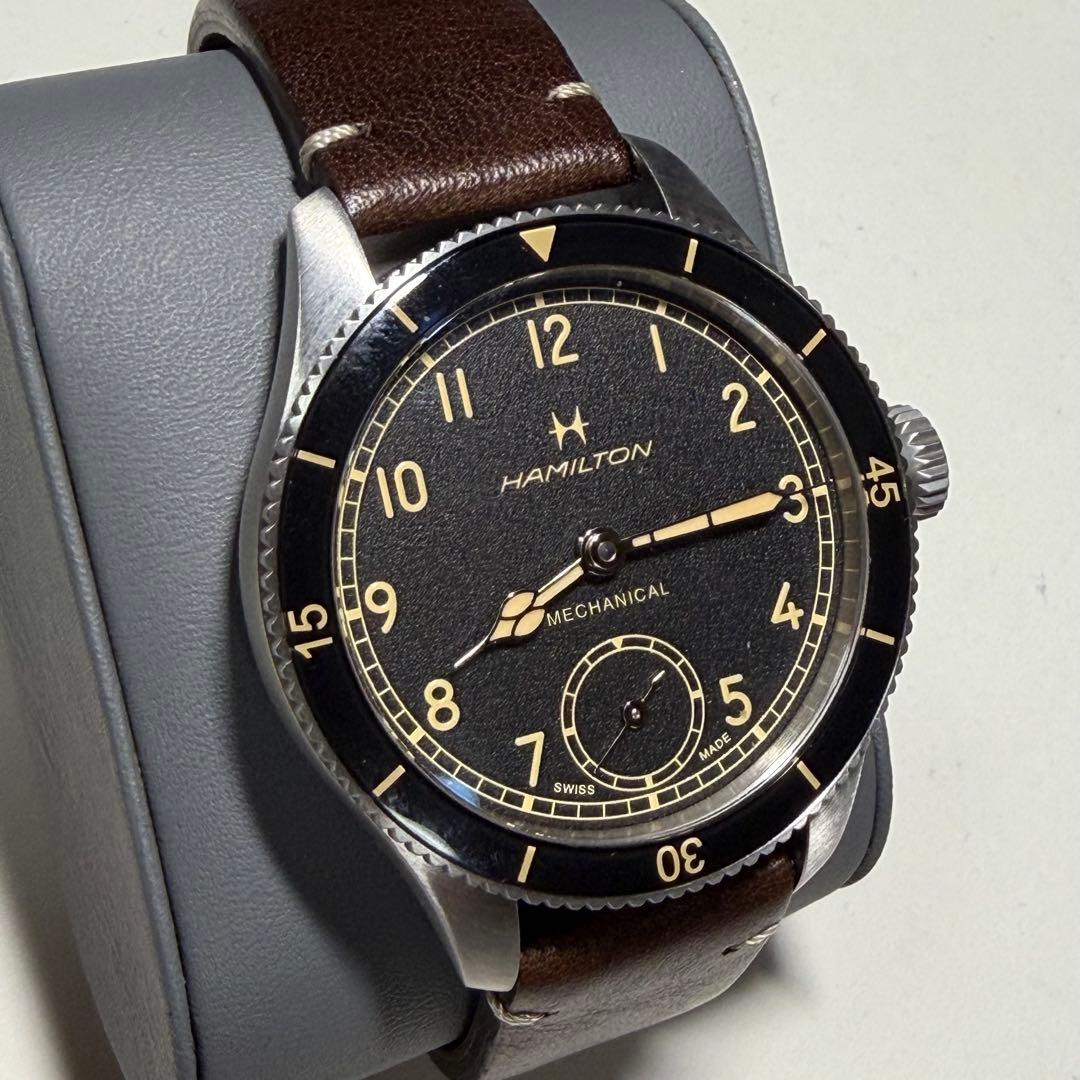 稼働★ハミルトン カーキ アビエーション パイロット パイオニア メカニカル