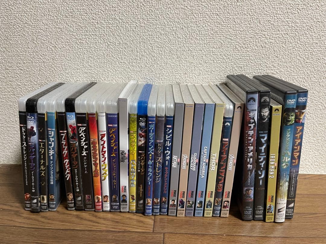 【MARVEL／MCU／X-MEN／SONY DVD+Blu-rayセット】